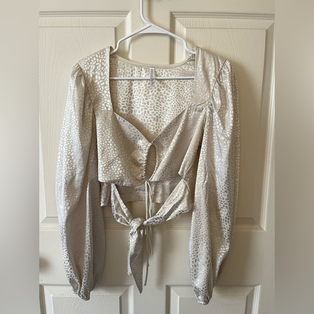 Lucy in the Sky long-sleeve top